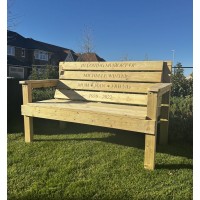 Engraved Memorial Bench