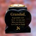 Granite Heart Memorial Vase